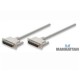 Cable de datos paralelo DB25 IEEE 1284 macho a macho 3.0 m